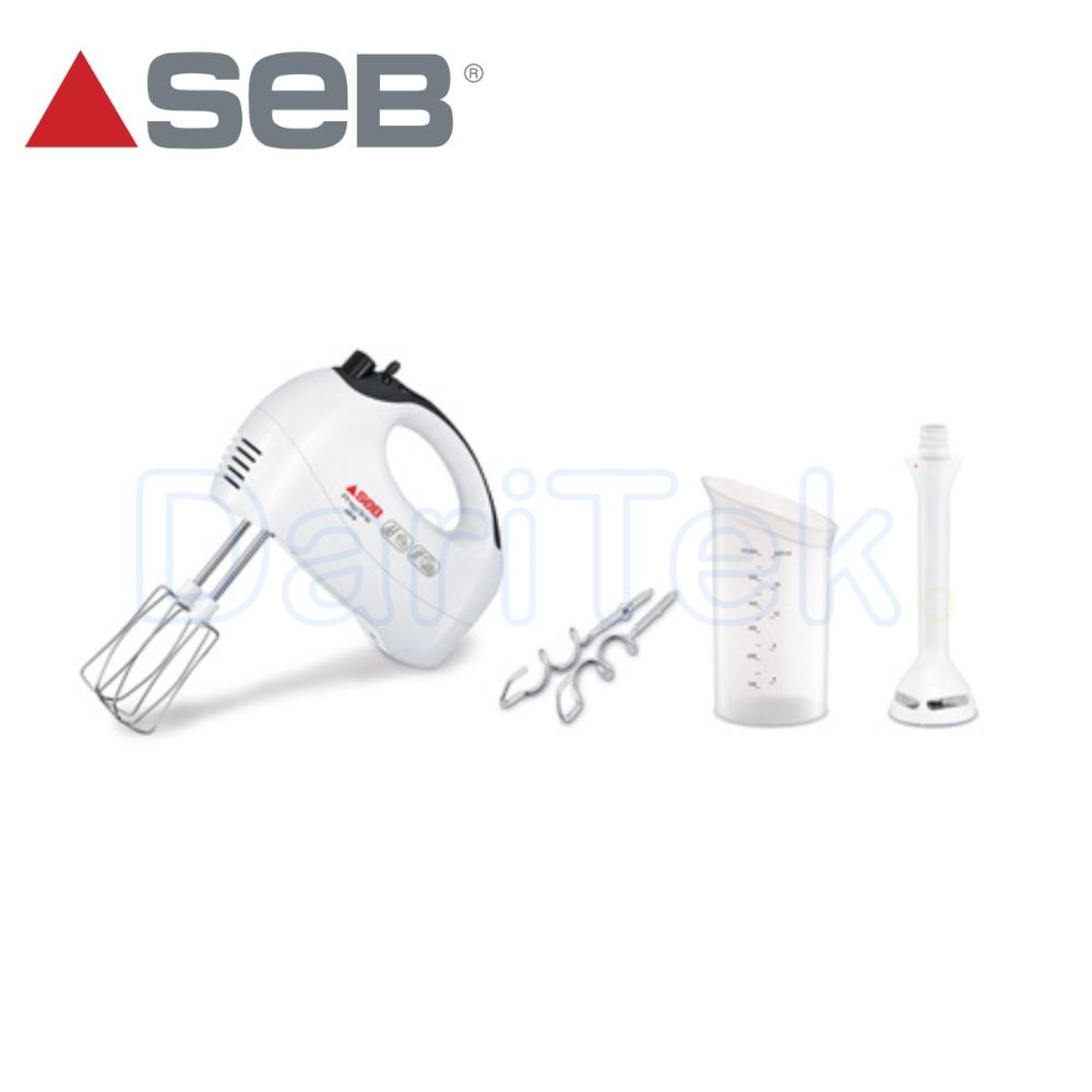 خلاط يدوي كهربائي 450 واط مع 4 ملحقات – Seb Prep’line HT411100