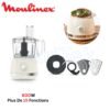 Robot Multifonction 600W 2.4L avec 15 Fonctions et 4 accessoires Moulinex Soleil Ivoire FP345A11 DariTek