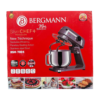 Robot Pétrin Double Crochet - 1900W 8L Avec Control Digital - Bergmann BSM7004 DariTek