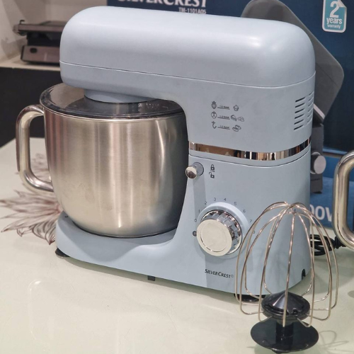 Robot Pétrin Multifonctions 1500W 5L 8 Vitesses - SilverCrest TM1101A05 – Image 4