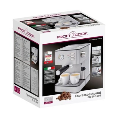 Machine A Café A Bras Proficook 20 bars 850 W Avec Aiguille De Température - PCES1209 DariTek