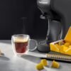 ⁦ماكينة قهوة Techwood متعددة الكبسولات 2 في 1 بضغط 19 بار وقدرة 1450 واط - TCA196N⁩ - الصورة ⁦2⁩