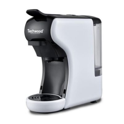 Machine À Café Techwood 2 En 1 Multi Caps 19 Bar 1450 W Blanc - TCA196N DariTek