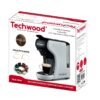 Machine À Café Techwood 2 En 1 Multi Caps 19 Bar 1450 W Blanc - TCA196N – Image 4