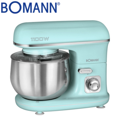 Robot Pétrin Multifonction 1100 W 5 L 2.5 KG - Bomann KM 6030 CB DariTek