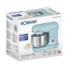 Robot Pétrin Multifonction 1100 W 5 L 2.5 KG - Bomann KM 6030 CB DariTek
