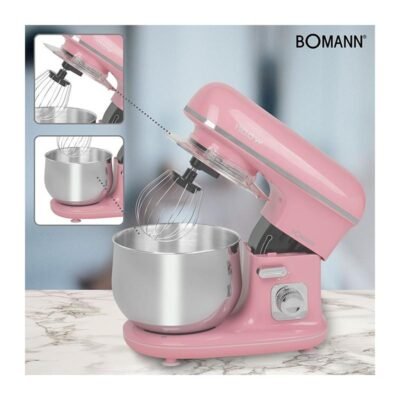 Robot Pétrin Multifonction 1100 W 5 L 2.5 KG - Bomann KM 6030 CB DariTek