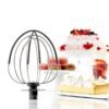 Robot Pétrin Pâtissier avec 7 Accessoires 1100W 4.6L 8 Vitesses Rouge - Moulinex Masterchef gourmet QA512G10 – Image 5