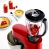 Robot Pétrin Pâtissier avec 7 Accessoires 1100W 4.6L 8 Vitesses Rouge - Moulinex Masterchef gourmet QA512G10 – Image 3