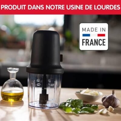Hachoir Electrique 500 W 500 ml avec 2 Lames écologique - Moulinex Eco Respect AT80E810 DariTek