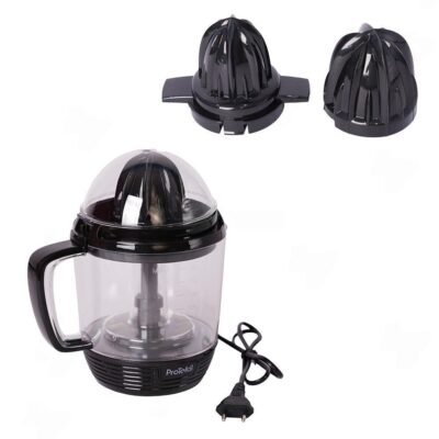 عصّارة حمضيات كهربائية Protefal بسعة 1.2 لتر وقوة 40 واط مع مخروطين – D-8009A DariTek