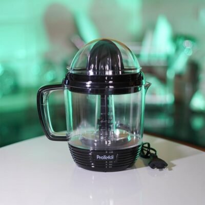 عصّارة حمضيات كهربائية Protefal بسعة 1.2 لتر وقوة 40 واط مع مخروطين – D-8009A DariTek