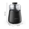 ⁦مفرمة كهربائية 4 في 1 – 800 واط 500 مل – Moulinex La Moulinette Eco Respect DP710810⁩ - الصورة ⁦6⁩