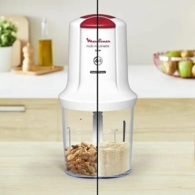 مفرمة كهربائية 4 في 1 – 500 واط 500 مل سرعتان - Moulinex Multi Moulinette AT710110 DariTek