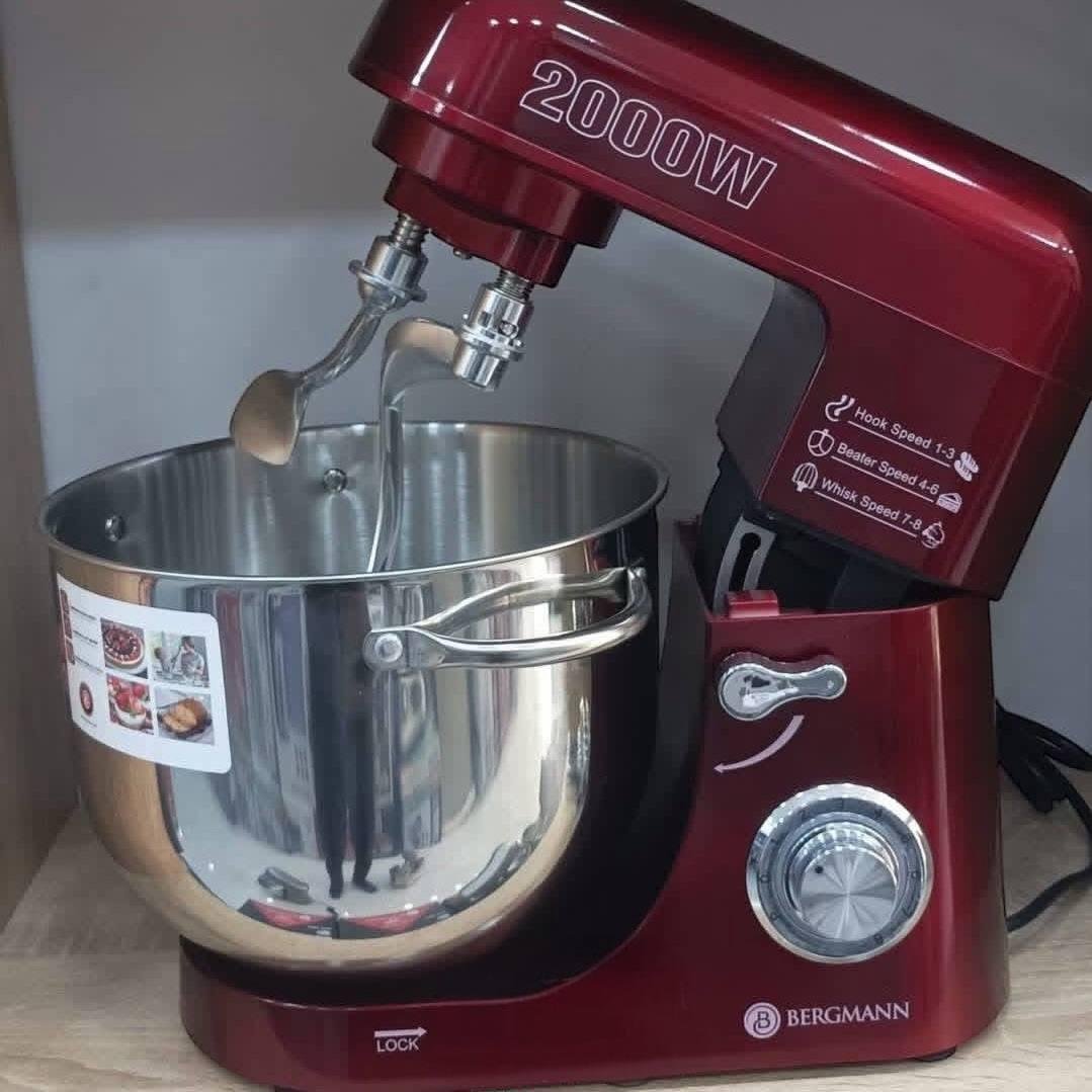 عجانة بخطافين مزدوجين بقدرة 2000 واط وسعة 8 لترات 4 كغ - Bergmann BSM 3500 - الصورة 5