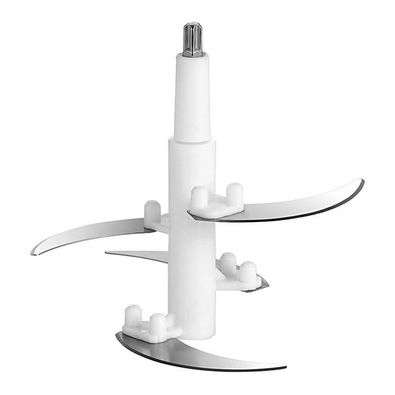 مفرمة كهربائية من الفولاذ المقاوم للصدأ بقوة 550 واط وسعة 2 لتر مع سرعتين و4 شفرات - Elite99 ELT-2530 - الصورة 2