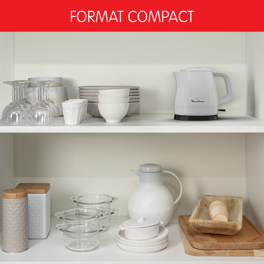 غلاية كهربائية بدون سلك 0.8 لتر 2400 واط مع فلتر مضاد للترسبات قابل للإزالة – Moulinex BY153B10 - الصورة 7