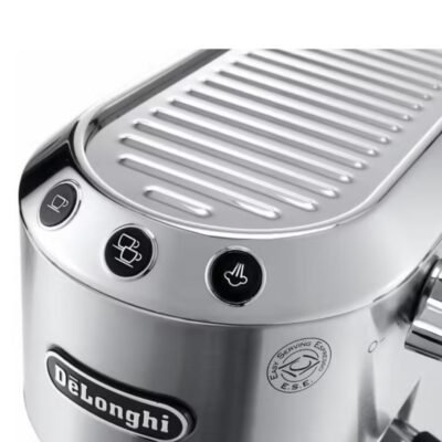 ماكينة القهوة إسبريسو DeLonghi Dedica Arte - بقوة 15 بار خزان 1.1 لتر 1300 واط مع أنبوب بخار للحليب - موديل EC885.M DariTek