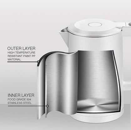 غلاية كهربائية بدون سلك سعة 1.8 لتر بقوة 1500 واط بسطح بارد الملمس - سوناشي SKT-1816 - الصورة 2