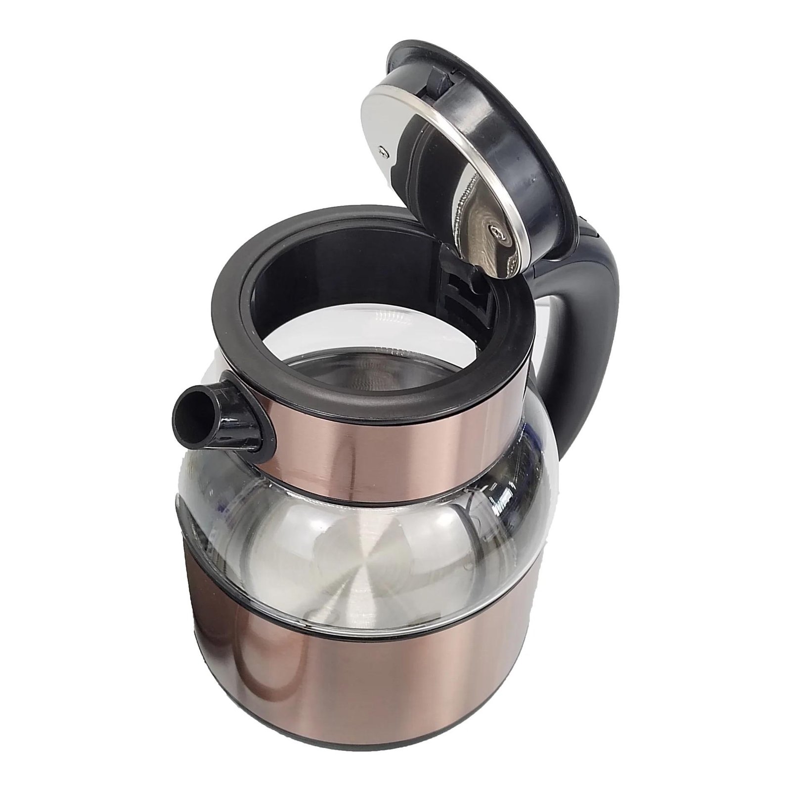 غلاية كهربائية بدون سلك من الزجاج 1.8 لتر 1500 واط – Sonashi SKT-1812 - الصورة 2