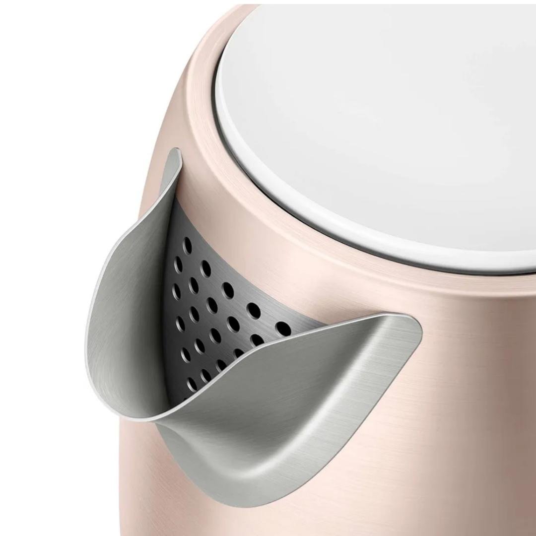 غلاية كهربائية بدون سلك من الفولاذ المقاوم للصدأ 1.7 لتر 2200 واط مع نافذة لمستوى الماء – Philips HD9350/95 - الصورة 5