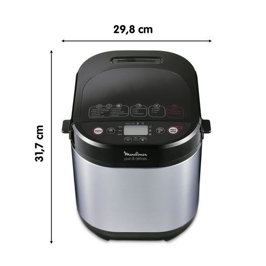 ماكينة صنع الخبز متعددة الوظائف بقدرة 720 واط و20 برنامجًا - Moulinex Pain & Délices OW240E30 - الصورة 7