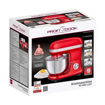Robot Pétrin Multifonction 8 Vitesse 5L 3kg 1200W - Proficook PC-KM 1197 DariTek