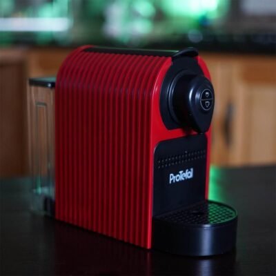 Machine À Café Protefal À Capsules 1400W 19Bar 700ml - Rouge EM-201C DariTek