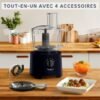 Robot Multifonction De Cuisine 800W 2.4L Avec 15 Fonctions et 4 Accessoires - Moulinex EasyForce FP242810 Robot Multifonction De Cuisine 800W 2.4L Avec 15 Fonctions et 4 Accessoires - Moulinex EasyForce FP242810 DariTek
