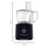 Robot Multifonction Culinaire De Cuisine 800W 2.4L Avec 25 Fonctions et 6 Accessoires - Moulinex EasyForce FP247810 Robot Multifonction Culinaire De Cuisine 800W 2.4L Avec 25 Fonctions et 6 Accessoires - Moulinex EasyForce FP247810 – Image 7