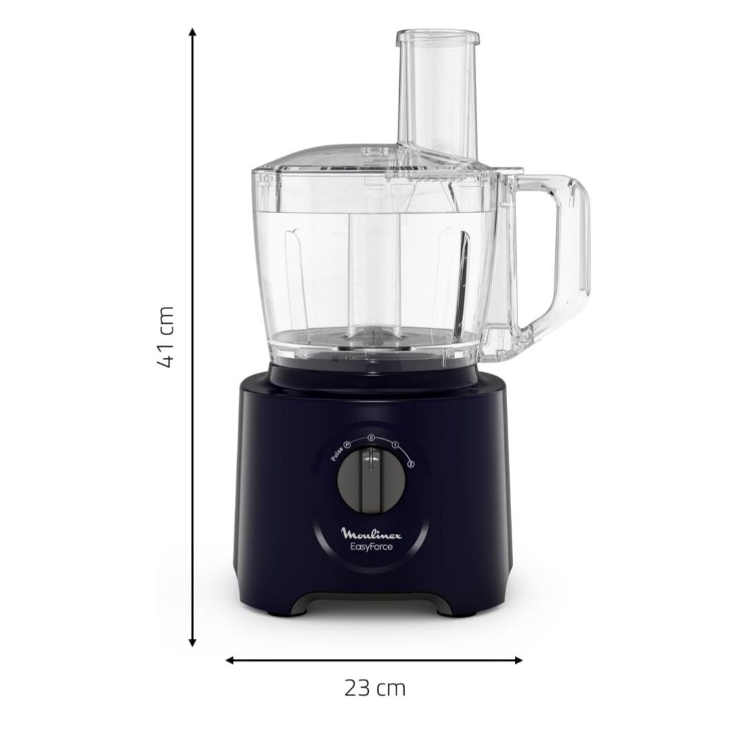 Robot Multifonction Culinaire De Cuisine 800W 2.4L Avec 25 Fonctions et 6 Accessoires - Moulinex EasyForce FP247810 Robot Multifonction Culinaire De Cuisine 800W 2.4L Avec 25 Fonctions et 6 Accessoires - Moulinex EasyForce FP247810 – Image 7