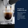 ماكينة قهوة الإسبريسو بضغط 15 بار قدرة 1300 واط وسعة 1.1 لتر - De’Longhi Dedica Style EC685.W DariTek