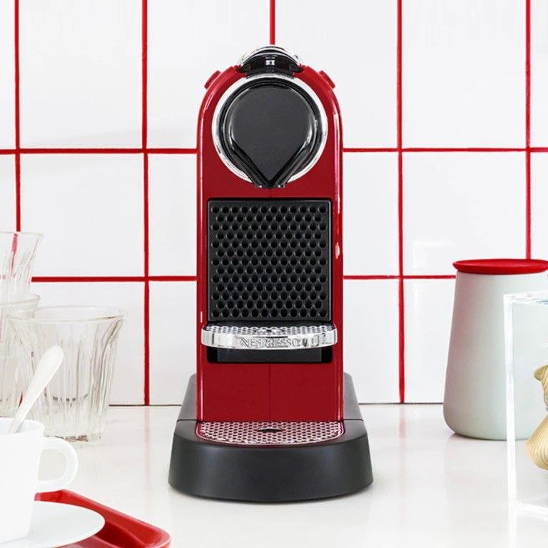 ماكينة صنع القهوة بالكبسولات 1260 واط 19 بار مع خزان سعة 1 لتر - Nespresso CitiZ C113 Cherry Red - الصورة 6