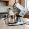 Robot Pétrin Pâtissier Double Crochet 7L 1800W 10 Vitesses - Bergmann Master Mixer BST-900 DariTek