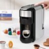 Machine À Café 3 En 1 Matrix Multi capsules et Poudre 20 Bar 1450 W en Inox - MX-518 DariTek