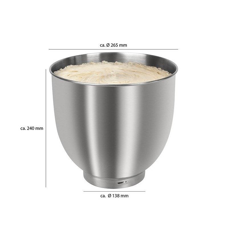 Robot Pétrin Pâtissier 10L 1500W avec 6 Vitesses Clatronic KM3765 – Image 5