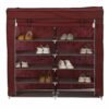 Porte Chaussures 12 étages - Armoire De Rangement pour Chaussures 120 X 30 X 118 Cm Porte Chaussures 12 étages - Armoire De Rangement pour Chaussures 120 X 30 X 118 Cm – Image 2