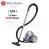 Aspirateur 3 En 1 Technologie Cyclonique Bergmann - 2 Litres 2400W - BVC 2031 DariTek