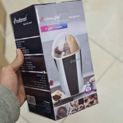 مطحنة قهوة وتوابل كهربائية Multismart بقوة 160 واط وسعة 55 جرام - MS-GD4101 DariTek