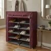 Porte Chaussures 12 étages - Armoire De Rangement pour Chaussures 120 X 30 X 118 Cm Porte Chaussures 12 étages - Armoire De Rangement pour Chaussures 120 X 30 X 118 Cm – Image 7