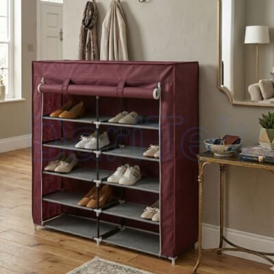 Porte Chaussures 12 étages - Armoire De Rangement pour Chaussures 120 X 30 X 118 Cm Porte Chaussures 12 étages - Armoire De Rangement pour Chaussures 120 X 30 X 118 Cm DariTek