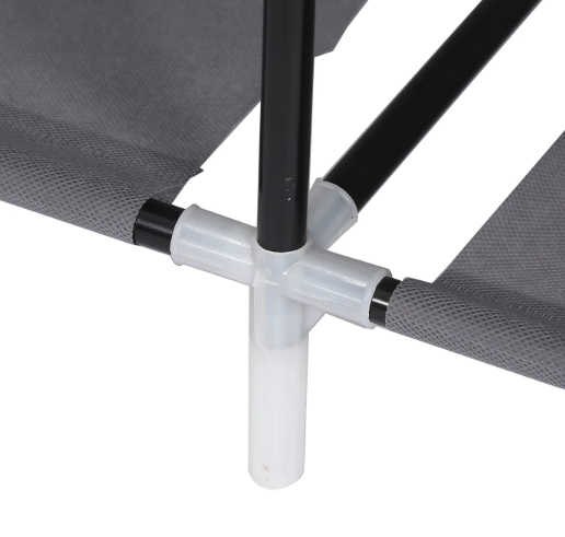 Armoire de Rangement de Vêtements Demontable Grenat - 130x45x175 cm – Image 4