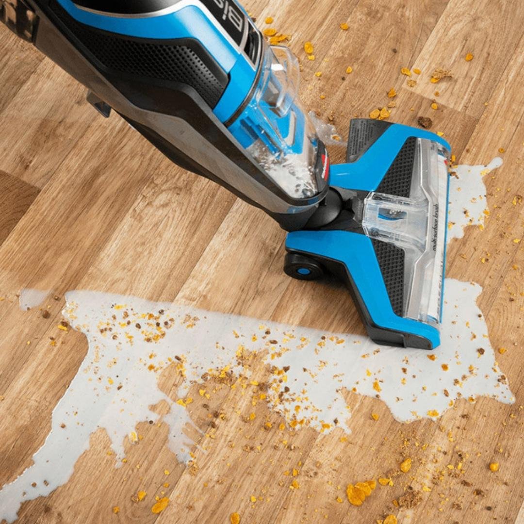 مكنسة وغسالة ومجفف الأرضيات Bissell CrossWave متعددة الوظائف 3 في 1 - 560 واط لجميع أنواع الأسطح - منظف للرطب والجاف - 17132 مكنسة وغسالة ومجفف الأرضيات Bissell CrossWave متعددة الوظائف 3 في 1 - 560 واط لجميع أنواع الأسطح - منظف للرطب والجاف - 17132 - الصورة 3