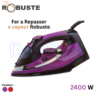 مكواة بخار Robuste Ultragliss بسعة 320 مل وقوة 2400 واط مع قاعدة سيراميكية DariTek