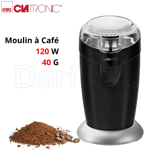 Moulin à Café et Epices Électrique Clatronic 120 W 40 g - KSW 3306