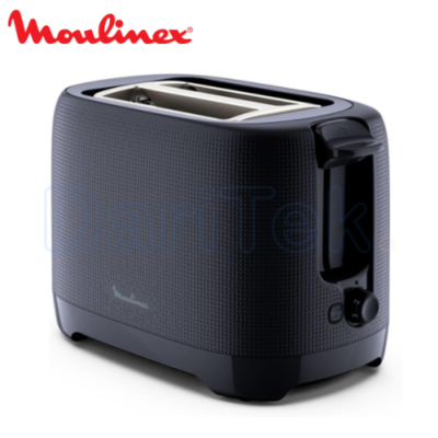 محمصة خبز كهربائية Moulinex بفتحتين بقوة 850 واط مع 7 مستويات تحميص – Morning Toaster LT2M0810 DariTek