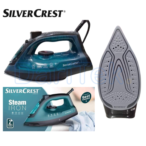 Fer à Repasser à Vapeur SilverCrest 2400 W 320 mL avec Débit Vapeur 25 à 35 g/min - EC3009-GS