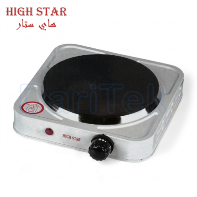 لوحة طهي كهربائية High Star بقوة 1000 واط مع تحكم في درجة الحرارة – HS009 DariTek