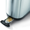 محمصة خبز كهربائية Tefal بفتحة طويلة وعريضة جداً من الإينوكس بقوة 1000 واط - Express TL365ETR DariTek