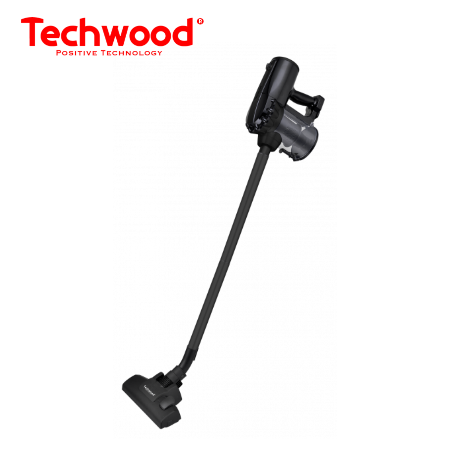 مكنسة 2 في 1 عمودية ويدوية بتقنية التنظيف متعدد الأعاصير 500 مل 600 واط مع 3 ملحقات - Techwood TAS 642 مكنسة 2 في 1 عمودية ويدوية بتقنية التنظيف متعدد الأعاصير 500 مل 600 واط مع 3 ملحقات - Techwood TAS 642 - الصورة 3